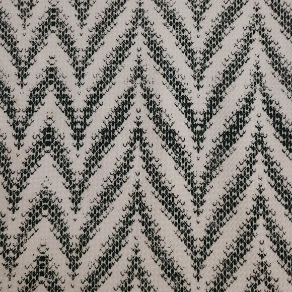 Lularoe Cassie black and white chevron pencil skirt EUC M - Picture 2 of 4